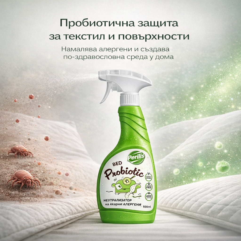 Mikrob: Пробиотичен неутрализатор на акарни алергени